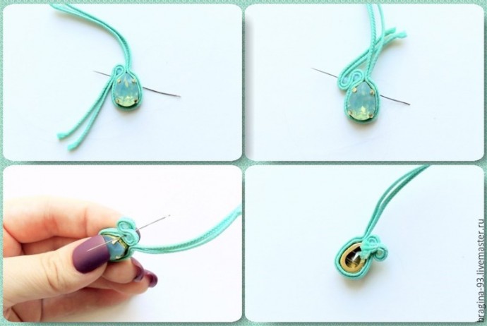 ​Создаем брошь в виде осьминога: часть 3