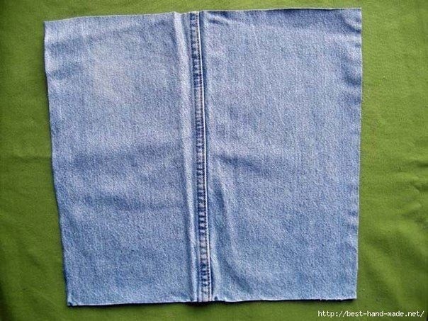 ​Рукодельные корзинки из джинсов: мастер-класс