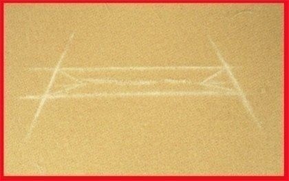 Карман с накладной листочкой