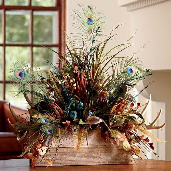 ​Композиции из перьев