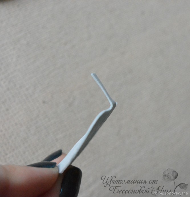 Создаем эвкалипт "Бейби Блю" из фоамирана: часть 1