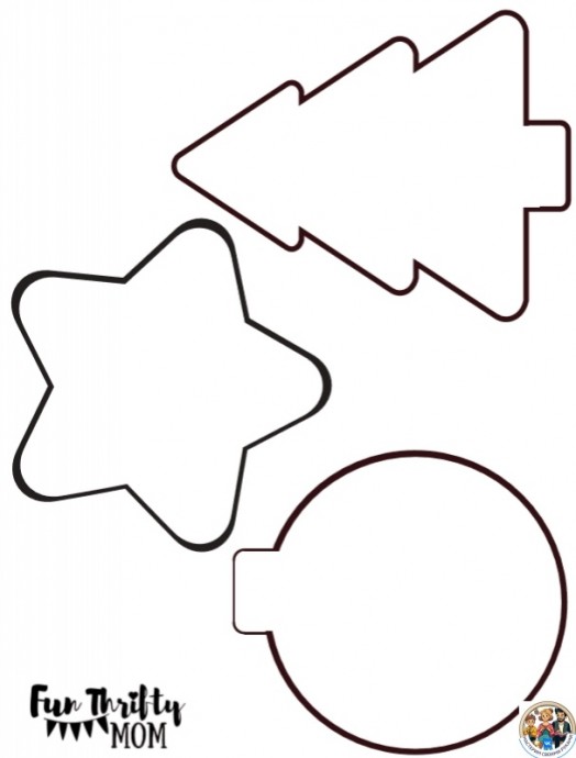 Ёлочные игрушки из фетра