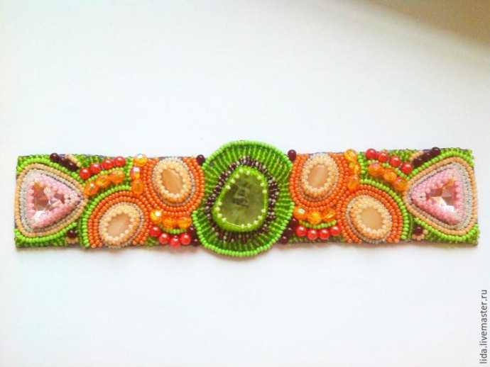 ​Вышиваем браслет "Тутти-Фрутти": часть 2