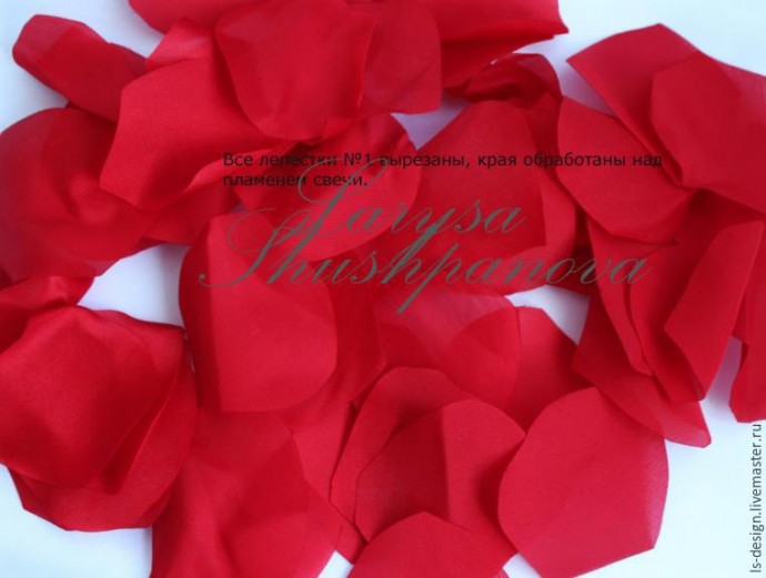 Делаем из ткани гофрированный пион: мастер-класс, часть 1