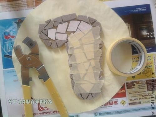 ​Мозаика для дачных дорожек: часть 2