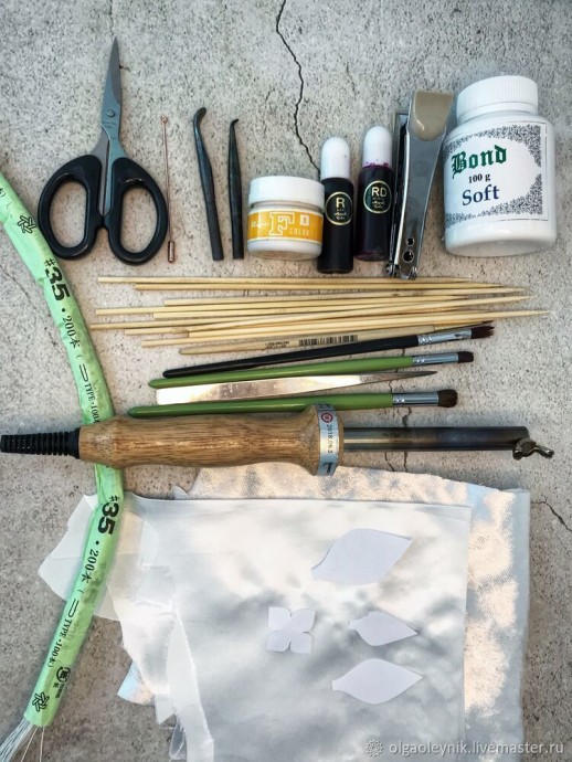 ​Как сделать брошку-пин "Лотос": часть 1