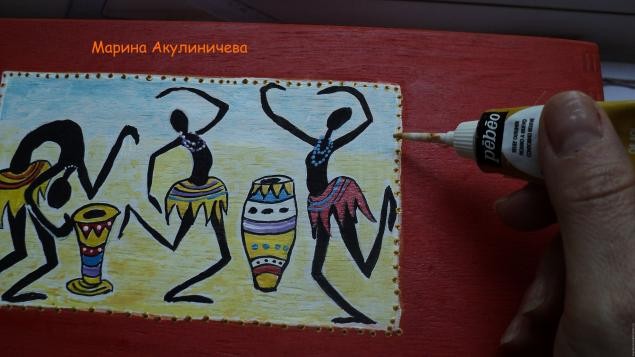 Мастер-класс по декорированию деревянного короба