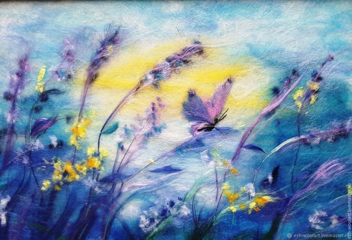 ​Шерстяная акварель