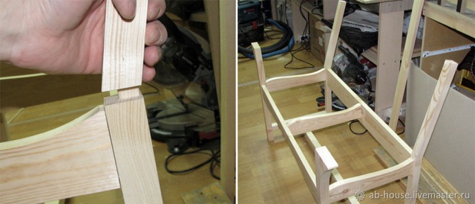 Мастерим дачную скамью "Полевая ромашка": часть 2