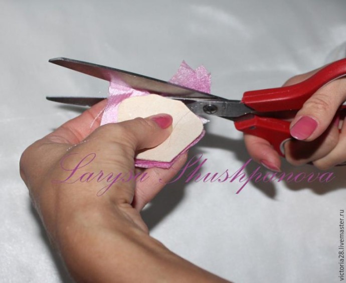 Создание пышного роскошного пиона: часть 2