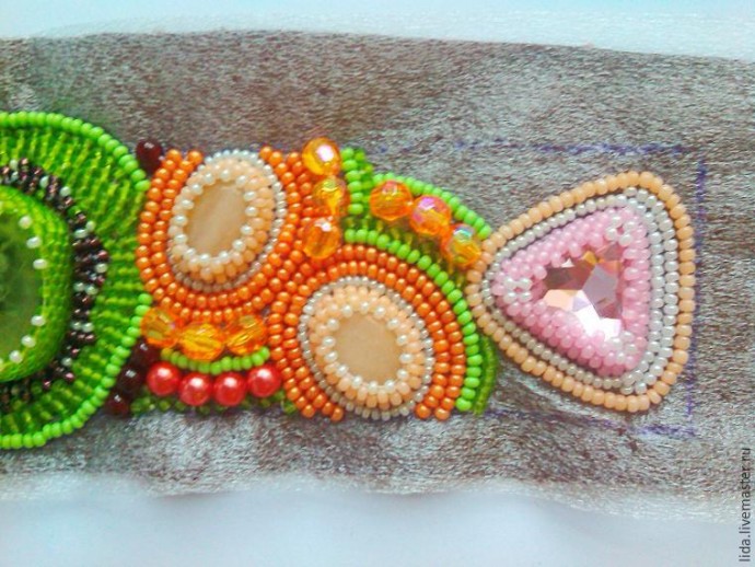 ​Вышиваем браслет "Тутти-Фрутти": часть 2