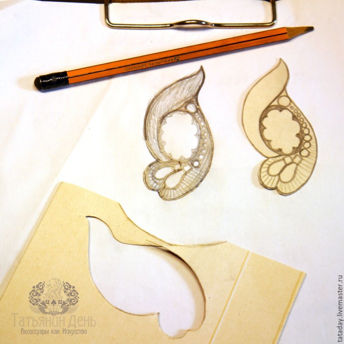 Создаем шикарную зимнюю брошь с мехом: часть 1