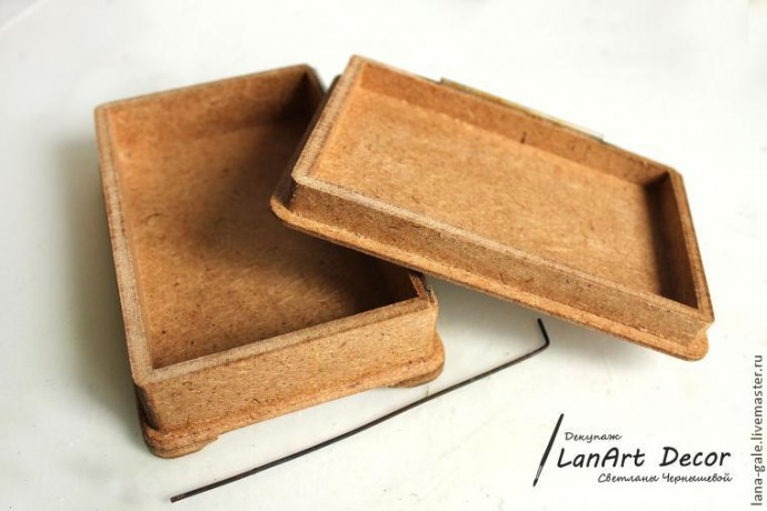 Шкатулка "Цветочное утро": мастер-класс, часть 1