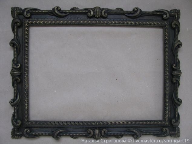 Рама для зеркала: золочение и старение рамы, часть 2 Рама для зеркала: золочение и старение рамы, часть 2