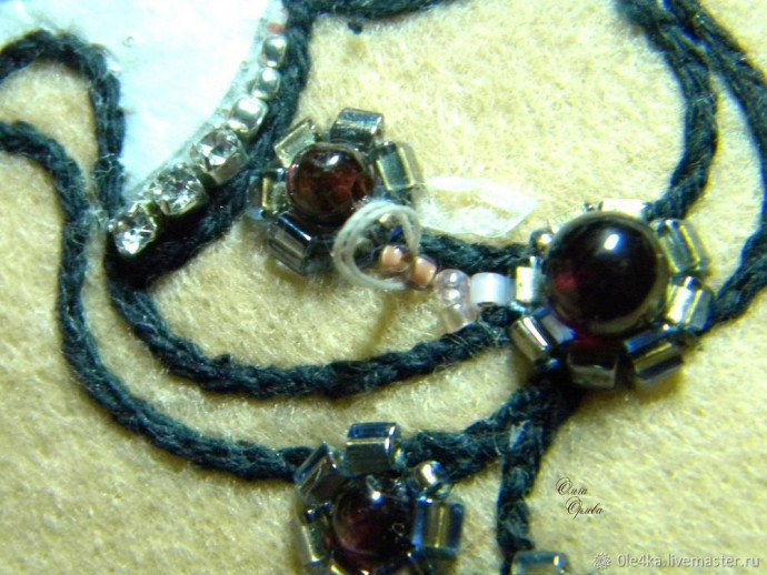 Вышиваем бисером "Облачко": часть 1