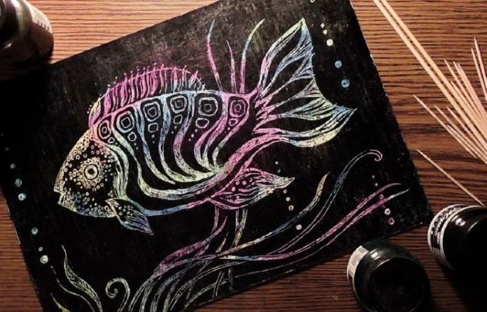 ​Граттаж для взрослых