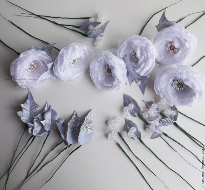 ​Мастерим свадебный букет: часть 2