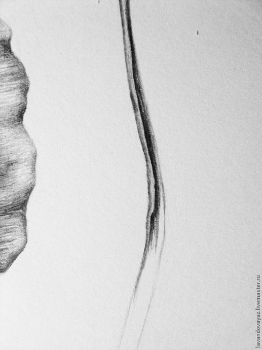 ​Рисуем изящный необычный цветок: часть 4