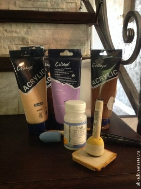 Роспись в стиле Гауди: декор паркового фонтанчика