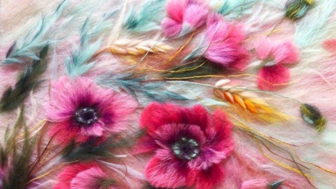 ​Шерстяная акварель