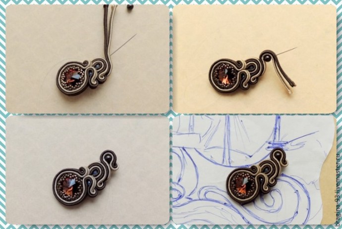 Создаем брошь "Парусник": часть 1