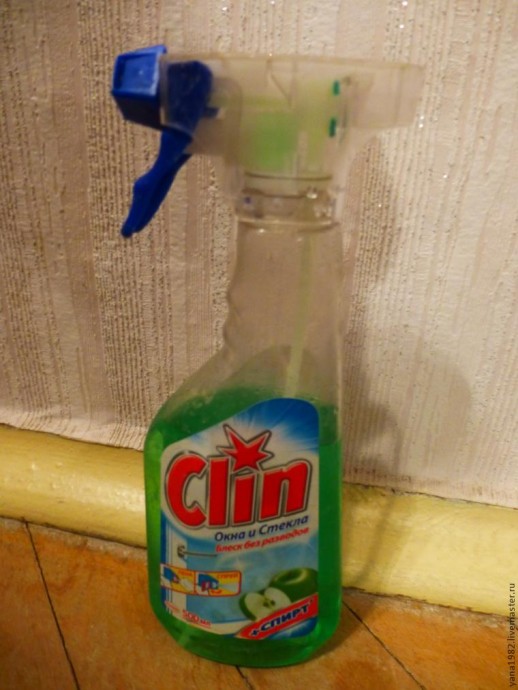 Делаем праздничную бутылочку с двусторонним декупажем: часть 1