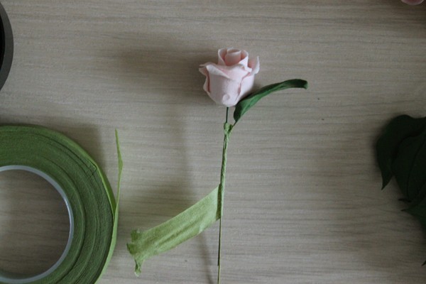 ​Мастерим сердце из роз: часть 5