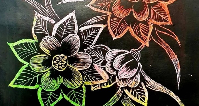 ​Граттаж для взрослых