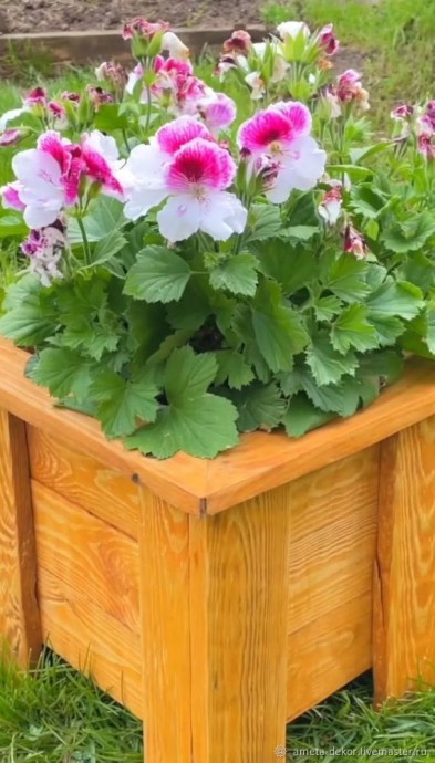 Как сделать деревянное кашпо своими руками