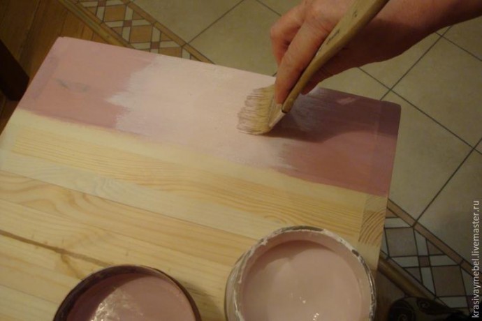 ​Декорирование сундука в объемной технике: часть 1