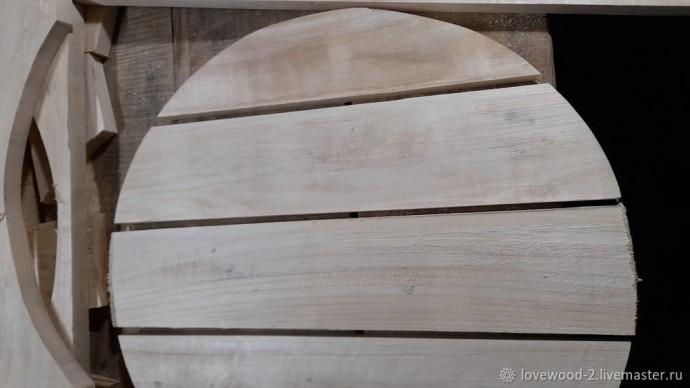 Столик садовый из массива: часть 1 Столик садовый из массива: часть 1