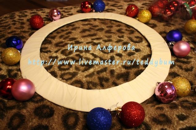 Мастер-класс по изготовлению новогоднего веночка с бантиками Мастер-класс по изготовлению новогоднего веночка с бантиками