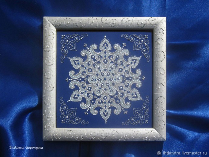 Оригинальное панно из бумажных узоров: часть 2