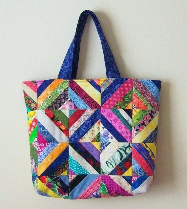 ​Шитьё сумок из лоскутов