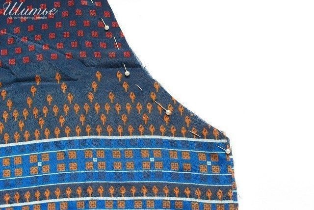 ​Шьём шорты с каймой по низу