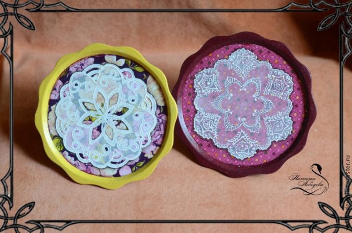 Как легко и просто нарисовать ажурное кружево на поверхности: часть 2