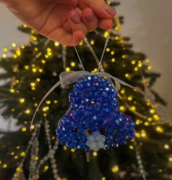 Колокольчик из бусин