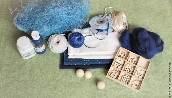 Создаем венок "В этом доме мы счастливы"