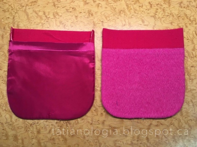 ​Обработка накладного кармана без отделочной строчки