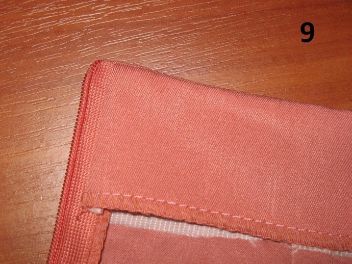 ​Мастер-класс по пришиванию обтачки к поясу юбки с застежкой на потайную молнию