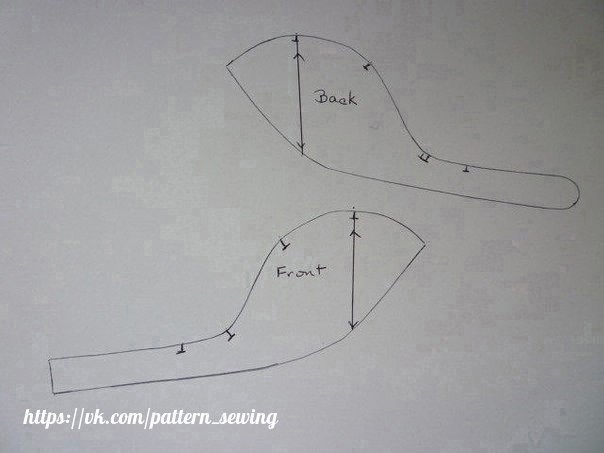 Оригинальная форма рукава
