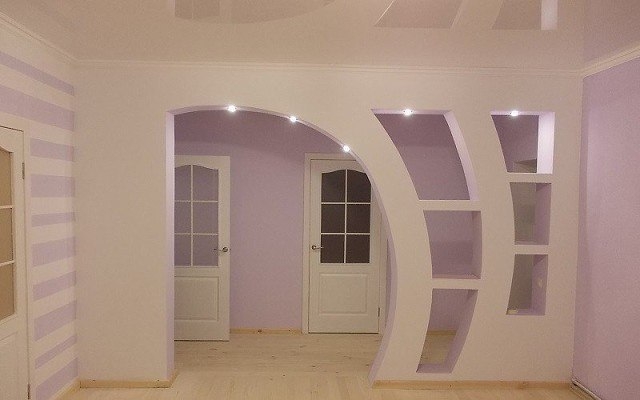Арки из гипсокартона. Интересные идеи.