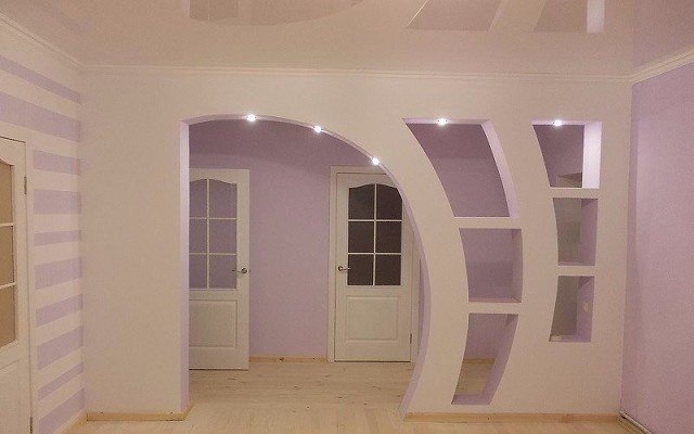 Арки из гипсокартона. Интересные идеи.