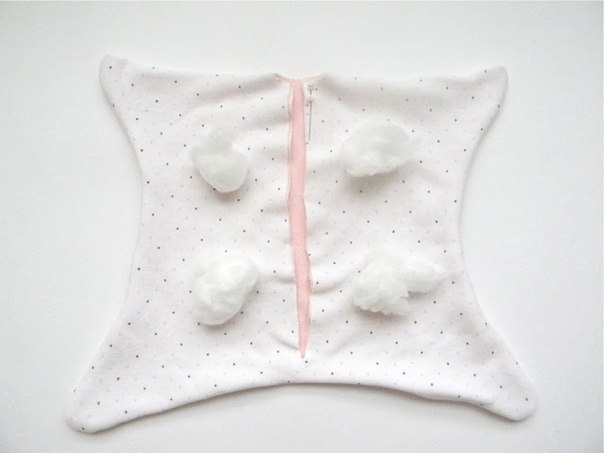 Грелка-куколка с вишневыми косточками