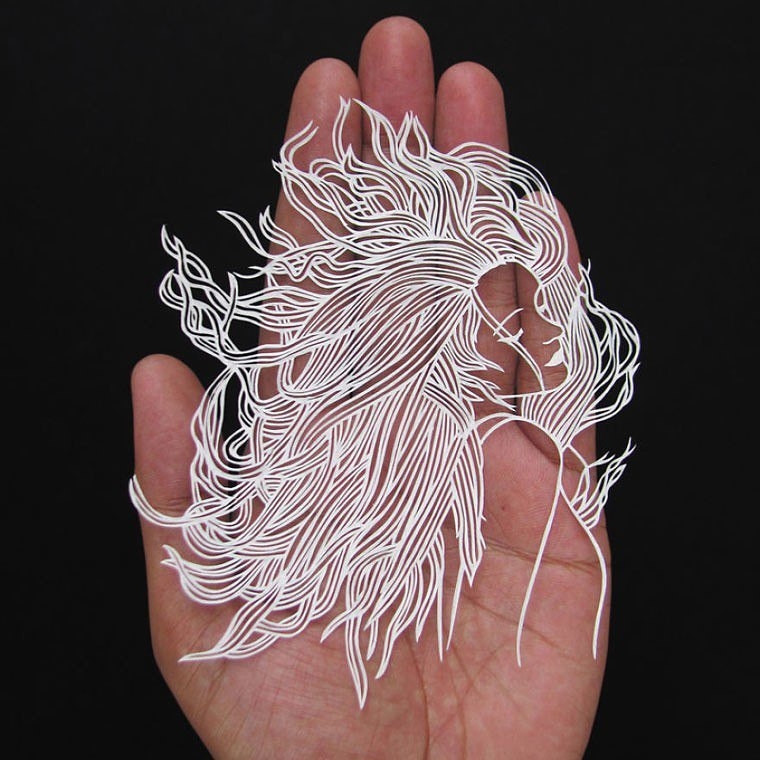 Шедевры из бумаги! Как вам творчество?