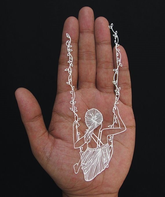 Шедевры из бумаги! Как вам творчество?