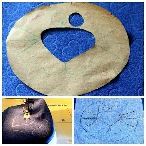 Кот-подушка. Мастер-класс + выкройка