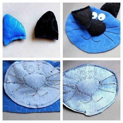 Кот-подушка. Мастер-класс + выкройка