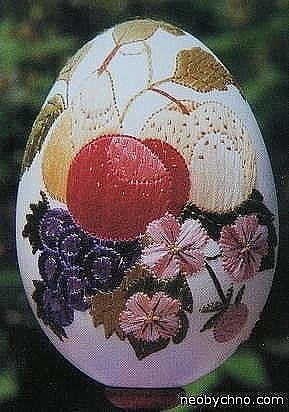 Вышивка на яичной скорлупе - потрясающе!