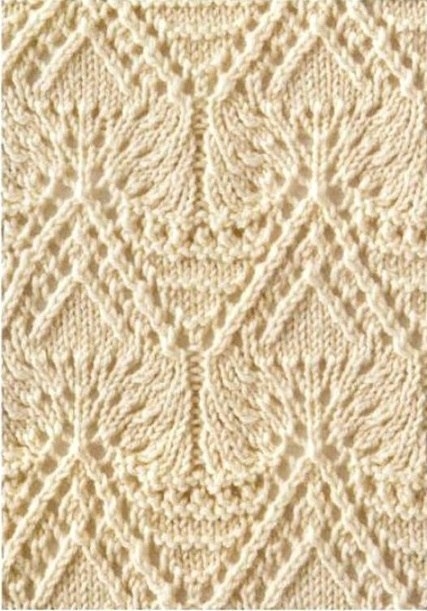 В копилку мастера. Узоры спицами.